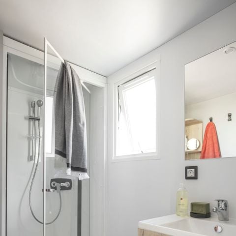 Stacaravan 6 personen - PREMIUM 3 slaapkamers 7 personen