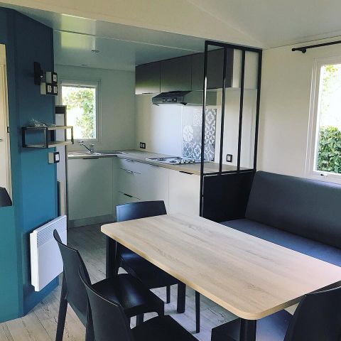 Mobilheim 4 Personen - PREMIUM 2 Schlafzimmer mit Geschirrspüler