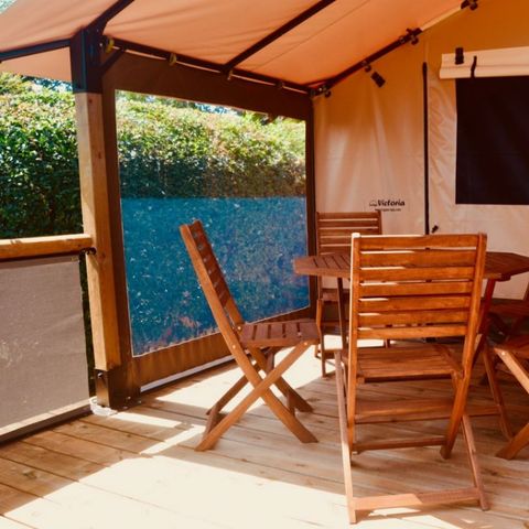 Tent 5 personen - LODGE op palen 5 personen