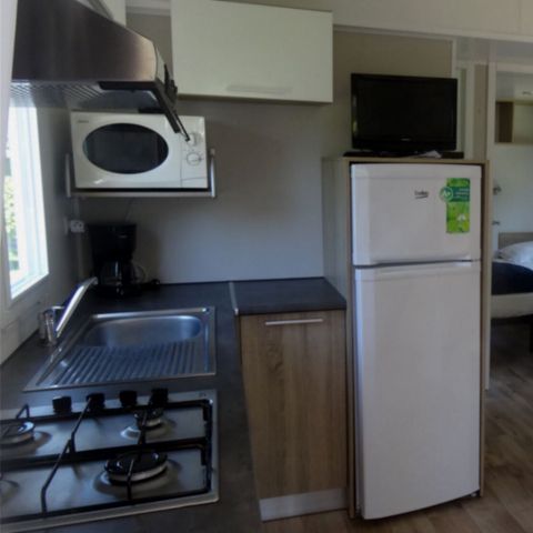 Mobilheim 6 Personen - Komfort 3 Zimmer 6 Personen