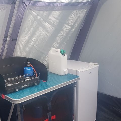 TENTE 4 personnes - DIYourTent Option tente montée à l'arrivée