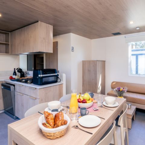 Stacaravan 6 personen - Superieur familiehuis