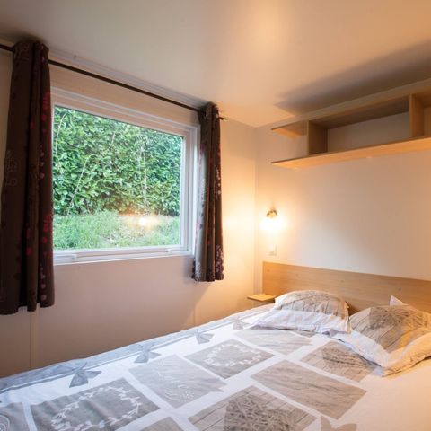 MOBILHOME 4 personnes - Cottage Loggia 30m² / 2 chambres - terrasse couverte