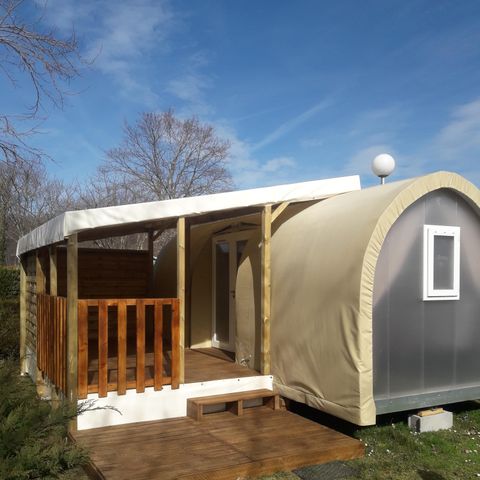 Glamping tent 4 persons - COCO SWEET (no sanitary facilities, no water, no terrace)