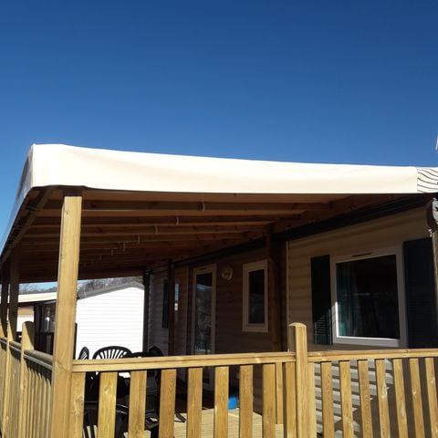 MOBILHOME 6 personnes - cottage 3 chambres rivière