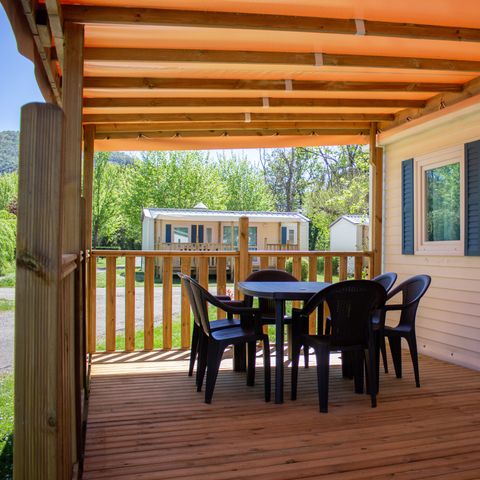 BUNGALOW 6 personnes - Cottage 3 chambres clim