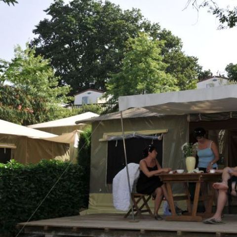 Glampingtent 4 personen - (zonder sanitair)