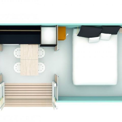 Tent 4 persons - COCO SWEET (WITHOUT SANITARY FACILITIES)