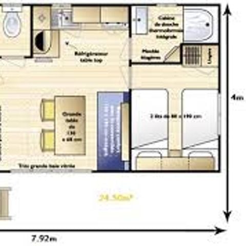 Mobilheim 4 Personen - MRT lodgia