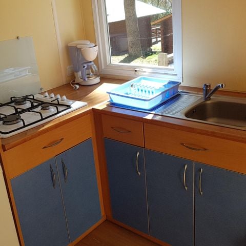 Stacaravan 4 personen - 24m2 - stapelbedden