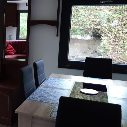 Mobilheim 6 Personen - 45m2 - englischer Vintage-Stil