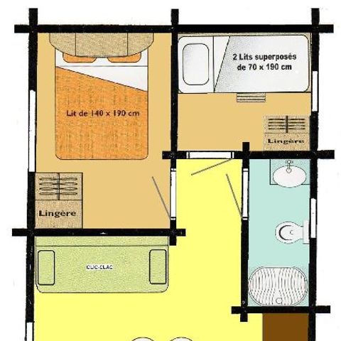 CHALET 4 people - 30m2