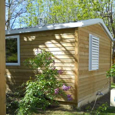 Mobilhome 4 personnes - Mobil-home Gentiane 28m2 - arrivée mercredi,