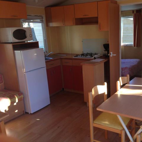 Mobilheim 4 Personen - Gentiane 28m2 - Ankunft Mittwoch,