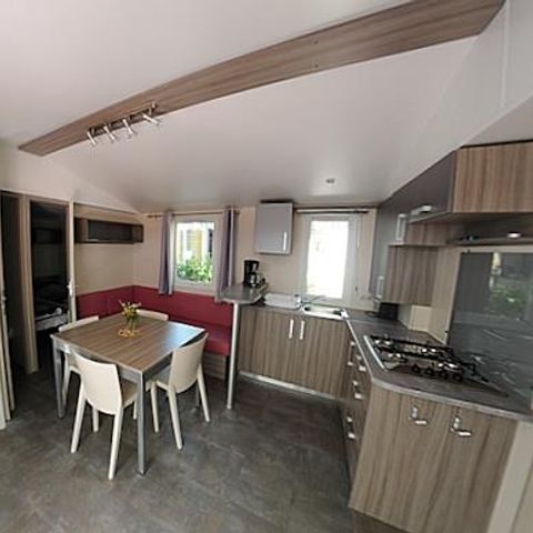 BUNGALOW 6 personnes - Rhododendron 32m² - arrivée samedi,