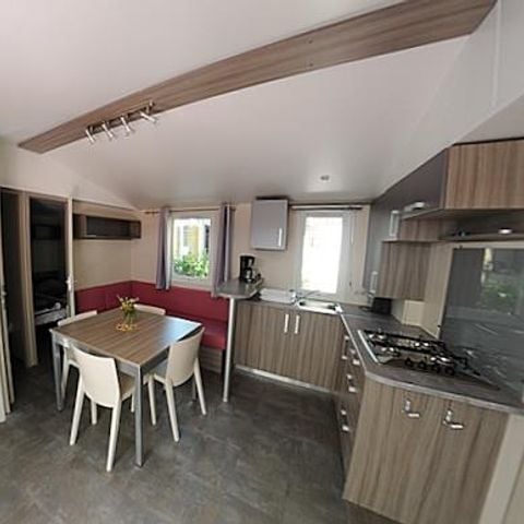 Mobilhome 6 personas - Mobil home Rododendro 32m² - llegada el sábado,