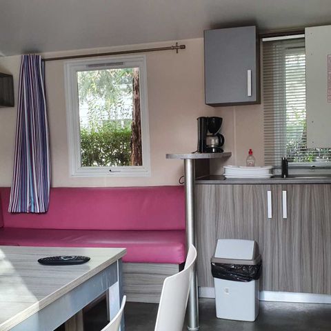 Mobilheim 6 Personen - Rhododendron 32m2 - Ankunft Mittwoch,