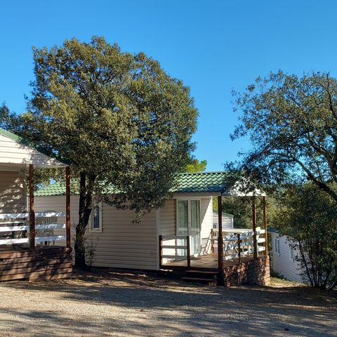 Mobile home 5 persons - LOUISIANE - 2 bedrooms with covered terrace - 22m² - France