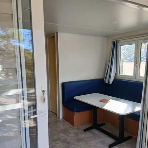 Mobilheim 5 personen - LOUISIANE - 2 Zimmer mit überdachter Terrasse - 22m²