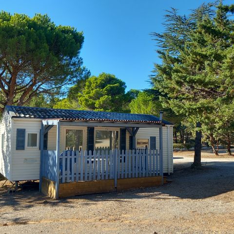 Mobile home 4 persons - BLEUET - 2 bedrooms with covered terrace - 28m² - B&B