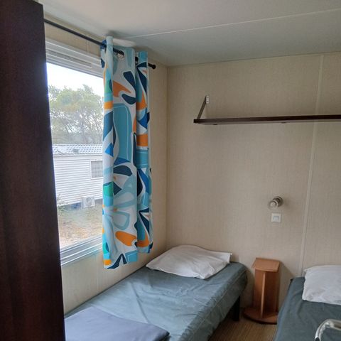 Mobile home 4 persons - TOUT CONFORT - 2 bedrooms with air-conditioning and TV - 28 m²