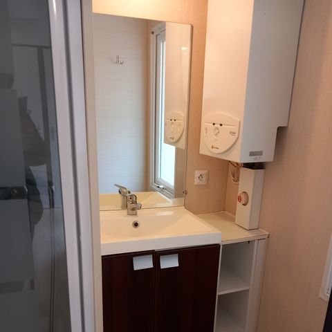 MOBILE HOME 4 people - TOUT CONFORT - 2 bedrooms with air-conditioning and TV - 28 m²