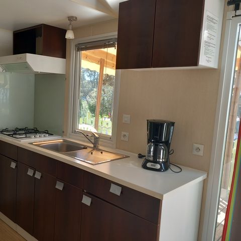 CASA MOBILE 4 persone - TOUT CONFORT - 2 camere con aria condizionata e TV - 28 m²
