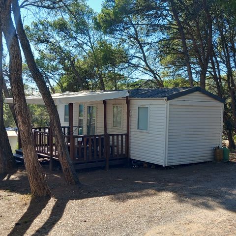 Mobile home 4 persons - TITANIA CLIM - 2 bedrooms with air-conditioning - 24m² - - French riviera