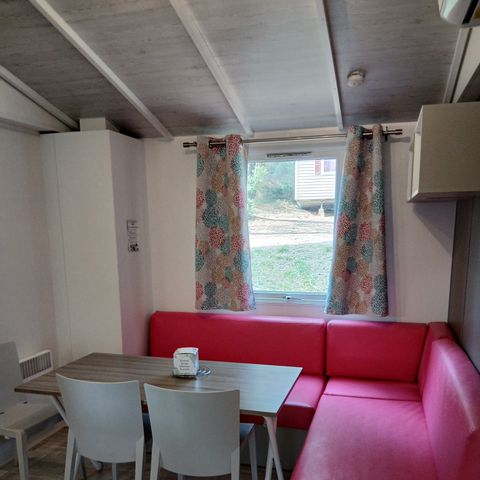 Mobile home 6 persons - ALL COMFORT - 3 bedrooms with air-conditioning and TV - 30m² - France