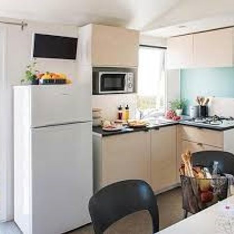 MOBILE HOME 6 people - ALL COMFORT - 3 bedrooms with air-conditioning and TV - 30m² - France