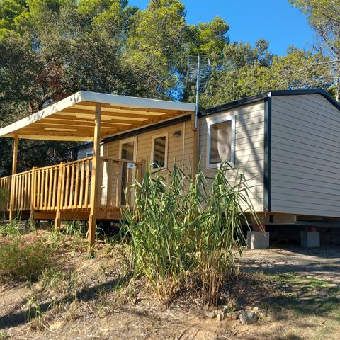 Mobile home 6 persons - PREMIUM - 3 bedrooms with air-conditioning, TV, dishwasher - 34m² - France