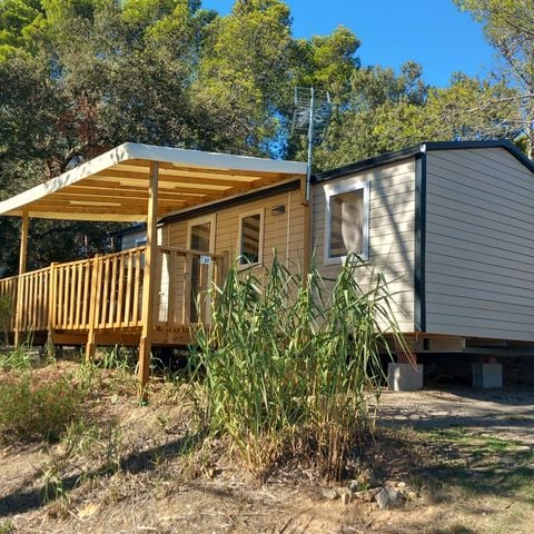 MOBILHOME 6 personas - PREMIUM - 3 habitaciones con aire acondicionado, TV, lavavajillas - 34m² - Francia