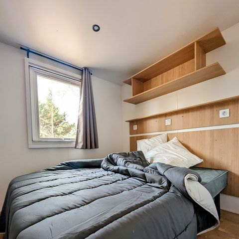 Mobile home 6 persons - PREMIUM - 3 bedrooms with air-conditioning, TV, dishwasher - 34m² - France