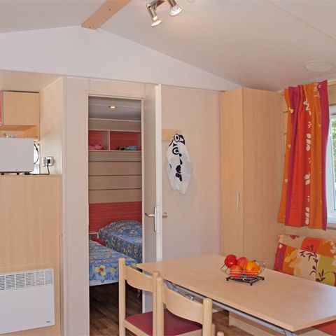 Mobilheim 4 Personen - Loggia Classic 29m² - Klimaanlage - TV