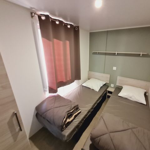 MOBILHOME 6 personas - Espacio Premium 33m² - Aire acondicionado - TV