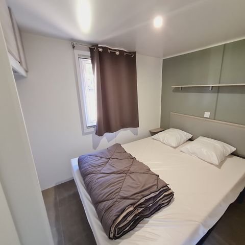 Mobilheim 6 Personen - Premiumbereich 33m² - Klimaanlage - TV