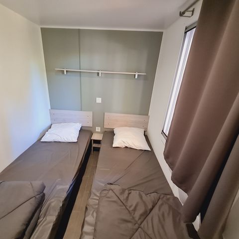 MOBILHOME 6 personas - Espacio Premium 33m² - Aire acondicionado - TV