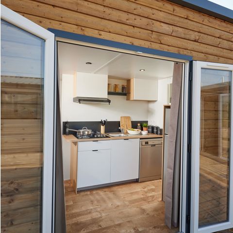 MOBILHOME 4 personas - Familia Premium 29m² Clim TV