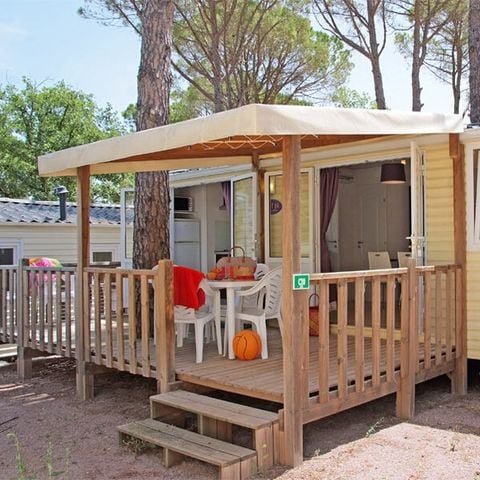 Mobile home 4 persons - Confort Compact - CLIM - TV