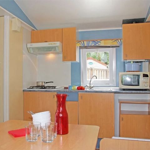 Mobile home 4 persons - Confort Compact - CLIM - TV