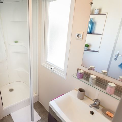 Mobile home 6 persons - Comfort XL | 2 Bedrooms | 4/6 Pers. | Terrace Lounge | Air-con.