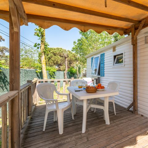 MOBILE HOME 6 people - Classic | 3 Bedrooms | 6 Pers. | Raised terrace | Air-con.
