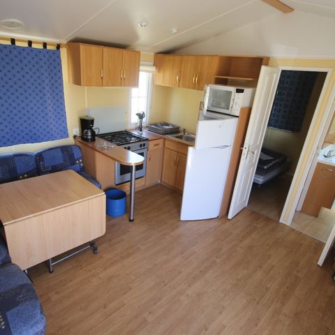 Mobile home 6 persons - Mobile-home | Comfort XL | 2 Bedrooms | 4/6 Pers. | Raised terrace | Air conditioning