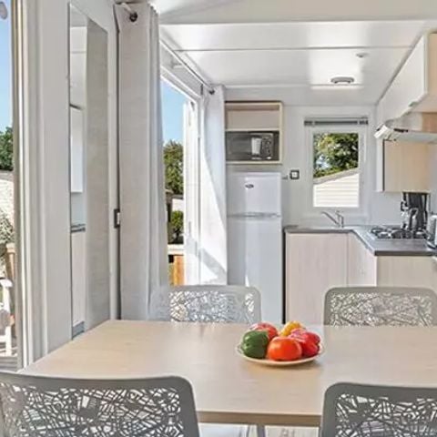 MOBILE HOME 4 people - Comfort | 2 Bedrooms | 4 Pers | Raised terrace | 2 bathrooms | Air conditioning | TV