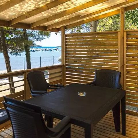 MOBILHOME 4 personas - Premium | 2 Dormitorios | 4 Pers | Terraza elevada | Aire acondicionado