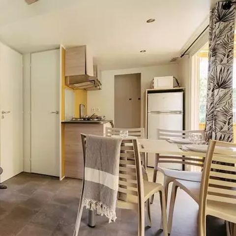 BUNGALOW 4 personnes - Premium | 2 Ch. | 4 Pers. | Terrasse surélevée | Clim.
