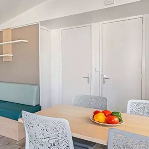 MOBILE HOME 4 people - Comfort | 2 Bedrooms | 4 Pers | Raised terrace | 2 bathrooms | Air conditioning | TV
