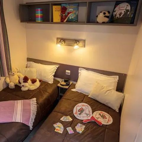Mobile home 6 persons - Comfort | 2 Bedrooms | 4/6 Pers. | Terrace Lounge | Air conditioning