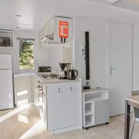 Stacaravan 5 personen - Comfort | 3 slaapkamers | 5 pers | Verhoogd terras | Airconditioning