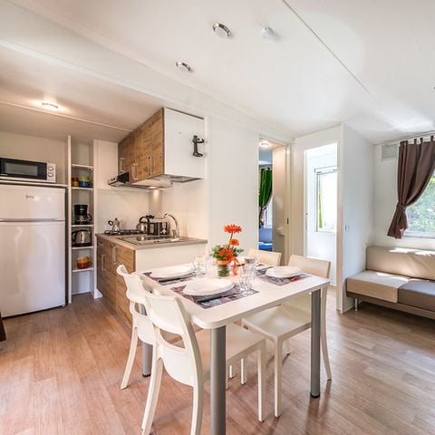 Bungalow 5 personen - 2 slaapkamers